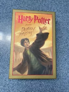 Harry Potter The Deathly Hallows Deluxe Box 2007 Signed Slip Cover J.K.Rowling - Picture 1 of 9