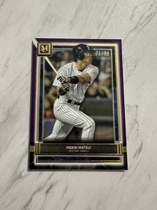 2020 Topps Museum Collection Purple Hideki #’d /99