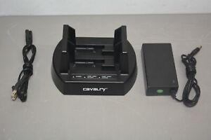 ^ Cavalry EN-CAHDD2B-ZB 2.5" Black SATA USB 2.0 2-Bay Hard Drive Dock #X1132