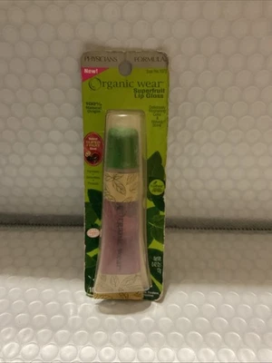 Physicians Organic Wear Superfruit Lip Gloss #1073 Super Pink As Is RARE - Image 1 of 2