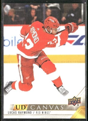 2022-23 Upper Deck Series 2 - Ud Canvas Lucas Raymond #C149 - Image 1 of 2