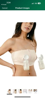 Бюстгальтер-молокоотсос Simple Wishes Hands мягкий розовый - от XS до L - Изображение 1 из 4