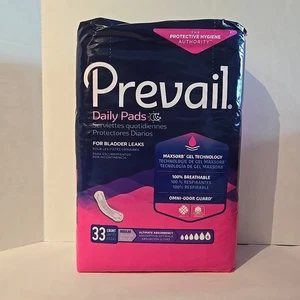 Prevail Ultimate Bladder Control Daily Pads (Pack of 33) - Picture 1 of 3