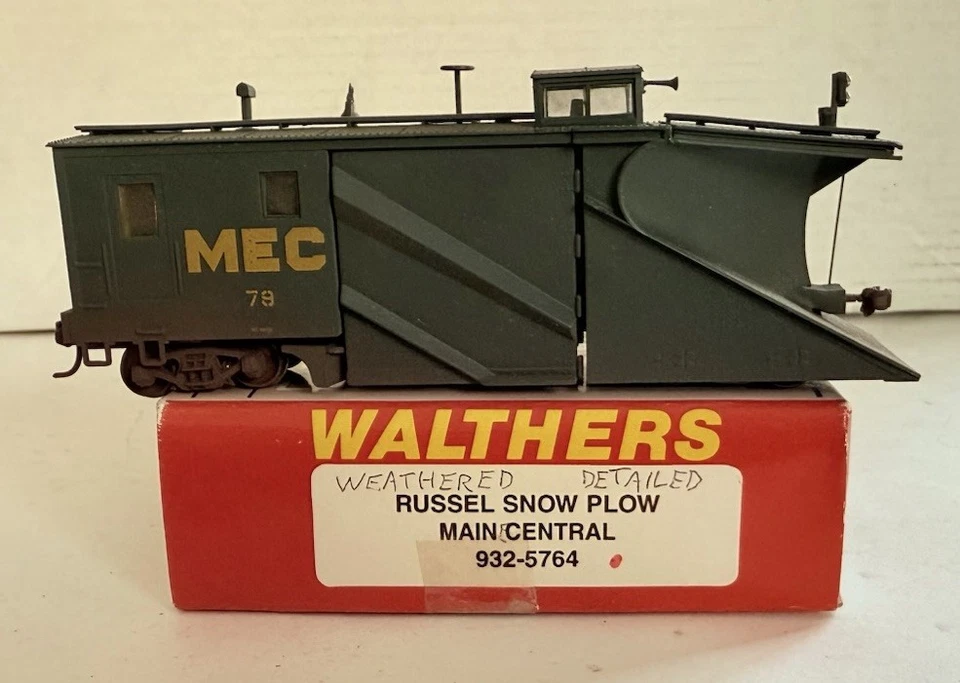 Quitanieves Walthers 932-5764 escala HO Maine Central MEC #79. VER DESCRIPCIÓN/FOTO Foto 1 de 4