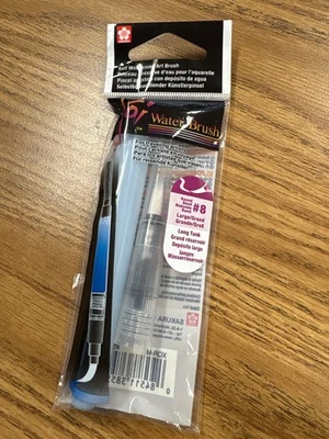 Cepillo de agua SAKURA Koi - Cepillo de agua para acuarela - Tanque de 9 ml - Cepillo tamaño 8 Foto 1 de 3