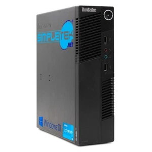 Lenovo Thinkcentre M91 Usdt Mini Pc 4Gb 240Gb I3 Win10 Desktop Computer - Picture 1 of 4