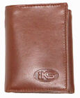 High Quality Italian Leather Men's Wallet Bi-fold, Trifold Black, Brown, Cognac 