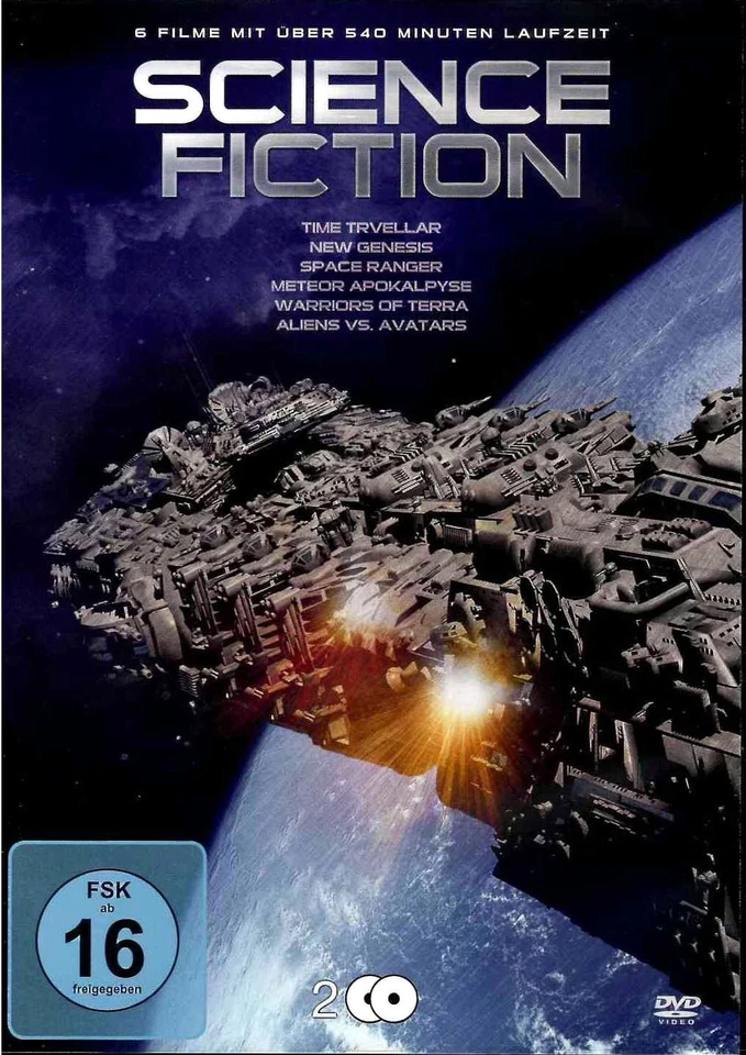 Science Fiction Box - 6 Filme [2 DVDs]  NEU/OVP - Bild 1 von 1