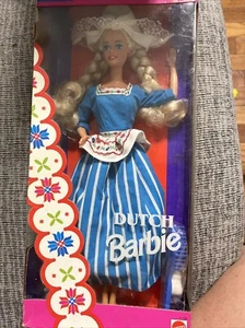 Dutch Barbie Dolls of the World Holland DOTW Mattel 1993 New in box 11104 - Picture 1 of 1
