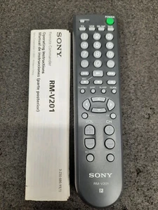 Sony RM-V201 Remote Control Tested Works Genuine OEM TESTED - Picture 1 of 3