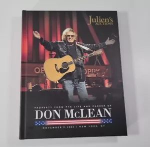 Don McLean Juliens Auction Catalog November 2022 American Pie Coffee Table Fun - Picture 1 of 4