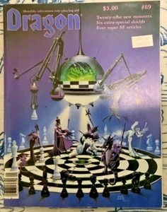 DRAGON MAGAZINE ISSUE 89, Sept 1984 - Includes Pullout Creature Catalog - Picture 1 of 4