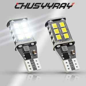 For Ford F250 F150 1997-2021 Pair White 912 Cargo Third Brake Light white w16w - Picture 1 of 9