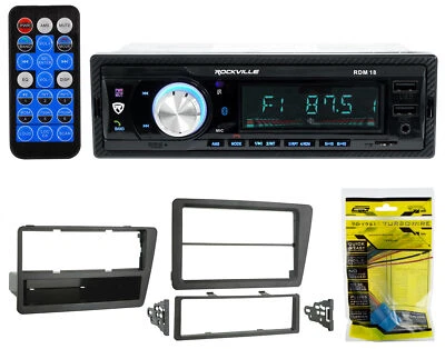 1-Din Digital Media Bluetooth Receiver+Kit For 2002-2005 Honda Civic Si  - Image 1 of 4