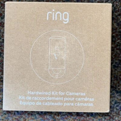 Ring - Hardwired Kit for Cameras (USB-C) - Black 2022 - Image 1 of 3