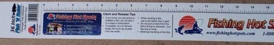 36" Fish'N Ruler - TWO, for Boats,Coolers,Sleds; Be Legal, Fade Resistant #R101 - Image 1 of 2