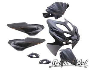 Zestaw owiewek czarny metaliczny 9 części Yamaha Aerox 50 R 2013 Kit Bodykit - Zdjęcie 1 z 1