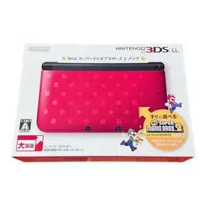Nintendo 3DS LL XL New Super Mario Bros 2 Pack Console USED FS JP - Picture 1 of 10