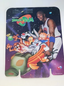 1996 Michael Jordan Space Jam Store Cardboard Display Header Sign * 10.5x13.5" - Picture 1 of 5