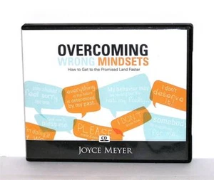 BOOK/AUDIOBOOK CD Joyce Meyer Self Help Religion OVERCOMING WRONG MINDSETS - Picture 1 of 1