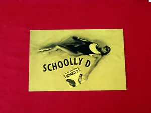 POSTCARD~ SCHOOLLY D~ RARE~ UN-USED~ 1989~ AM I BLACK ENOUGH FOR YOU~ MINT - Foto 1 di 2