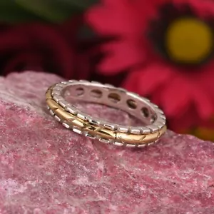 Angst Spinner Ring Vintage Spinnerring, Spinnerring für Damen Silber Spinner - Bild 1 von 5