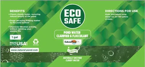 NaturalPond™ EcoSafe Water Clarifier and Flocculant - Picture 1 of 1