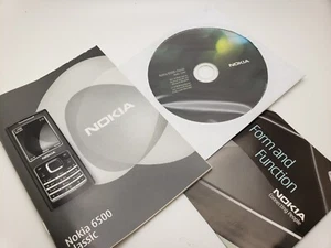 New Nokia 6500 Classic User Guide Pack With CD UK3POST - Photo 1/6