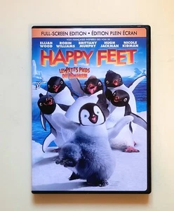 Happy Feet DVD Children's Animation Comedy PG 2006 Robin Williams Free Shipping - Picture 1 of 3