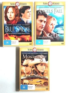 Nora Roberts (×3 Dvd's) Bundle: Montana Sky, Blue Smoke, Angels Fall - Picture 1 of 5