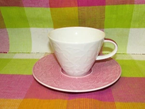 V&B VILLEROY & BOCH - CAFFE CLUB FLORAL TOUCH ROSE - Frühstückstasse Tasse + UT - Bild 1 von 5