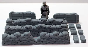 1/35 Sandbag Walls (Fence/Bracing) - Value Gear Details DP005 - Picture 1 of 7