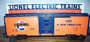 LIONEL LINES BOX CAR #6-9492 - 1986 - NIB! (Box shows wear.) - Picture 1 of 6