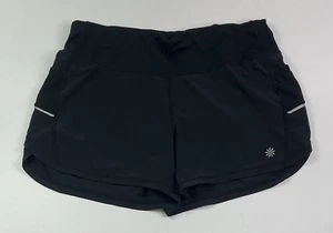 Pantaloncini donna Athleta neri foderati running attivi tg. S A22-60 - Foto 1 di 4