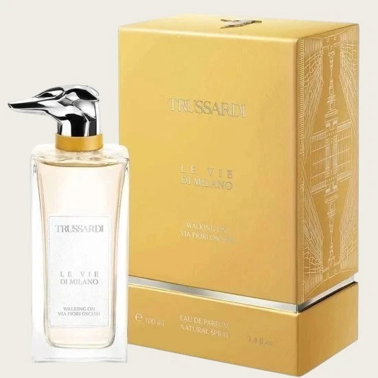 Trussardi Walking On Via Fiori Oscuri💯ORIGINAL 3.4 FL OZ / 100 ml  unisex EDP - Image 1 of 1