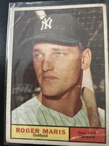 1961 Topps - Roger Maris #2 - Mild Crease - Picture 1 of 2