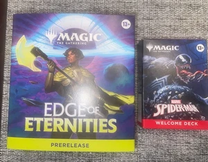 SDCC 2025 HASBRO MAGIC THE GATHERING EDGE OF ETERNITIES SPIDER-MAN WELCOME DECK - Picture 1 of 6