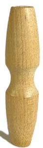 WOODEN FLAG TOGGLES 12.5cm, 5 Inches Wood - Picture 1 of 3
