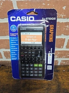 Casio fx-9750GIII Graphing Calculator fx-9750GIII Python Algebra Calculus School - Picture 1 of 10