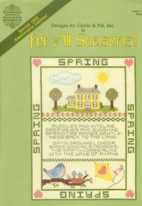 Für alle Jahreszeiten Kreuzstichmuster - Designs von Gloria & Pat - 4 Designs - Bild 1 von 4