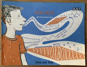 TIME AND TUNE Vox Box 1993 BBC BOOKLET Music For Schools SONG BOOK Sue Shields - Picture 1 of 5