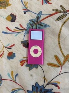 Apple iPod Nano A1199 2nd Generation 4GB Fucsia Rosa Pink N48 - Foto 1 di 4