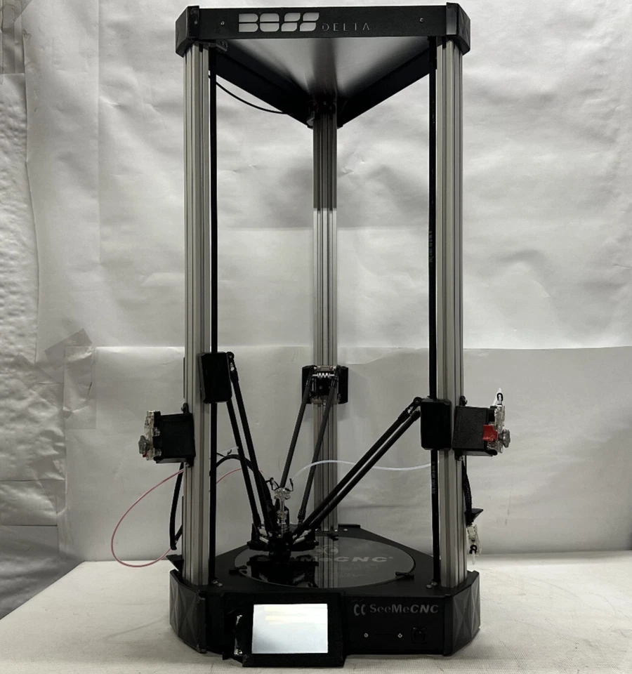 Impresora 3D de escritorio SeeMeCNC BOSSdelta 300 290 mm de diámetro x 495 mm cama LEER DESC Foto 1 de 4