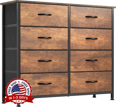 Cajonera Para Ropa De Madera Con 8 Cajones Comoda Muebles Modernas Cuarto Barata - Image 1 of 4