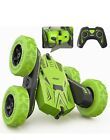 SGILE RC Stunt Car Toy Gift, 4WD Remote Control Car with 2 Sided 