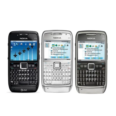 Nokia E71 3G network GPS Mobile Phone 3.15MP Camera 2.4in Unlocked Original WIFI - Image 1 of 4
