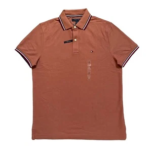 NWT Tommy Hilfiger Men's Wicking Performance Pique Solid Short Sleeve Polo Shirt - Picture 1 of 213