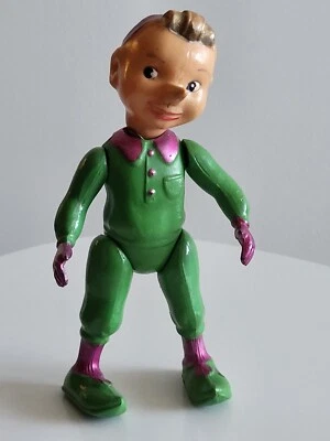 Muñeca infantil pequeña vintage personaje Buratino Pinocho juguete de celuloide plástico años 60 Foto 1 de 4