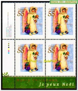 KANADA 1999 WEIHNACHTEN VIKTORIANISCHER ENGEL POSTFRISCH FV GESICHT 2,20 $ POSTFRISCH BRIEFMARKE ECKBLOCK - Bild 1 von 2