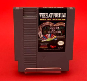WHEEL OF FORTUNE (NINTENDO ENTERTAINMENT SYSTEM, NES, 1988) CARTRIDGE ONLY